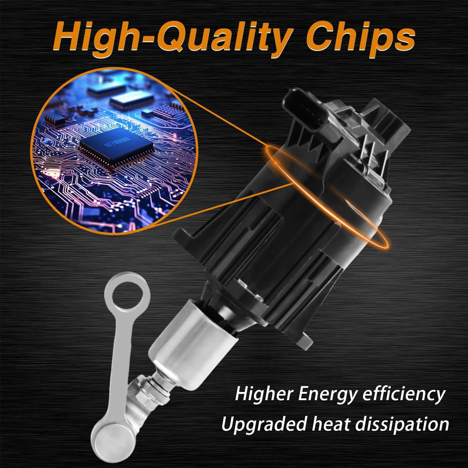 Fusch Electronic Turbo Wastegate Actuator Turbocharger Solenoid Valve Compatible With Honda Civic 1.5L Turbo 2016 2017 2018 2019 Replace K6T52372 189005Aaa01