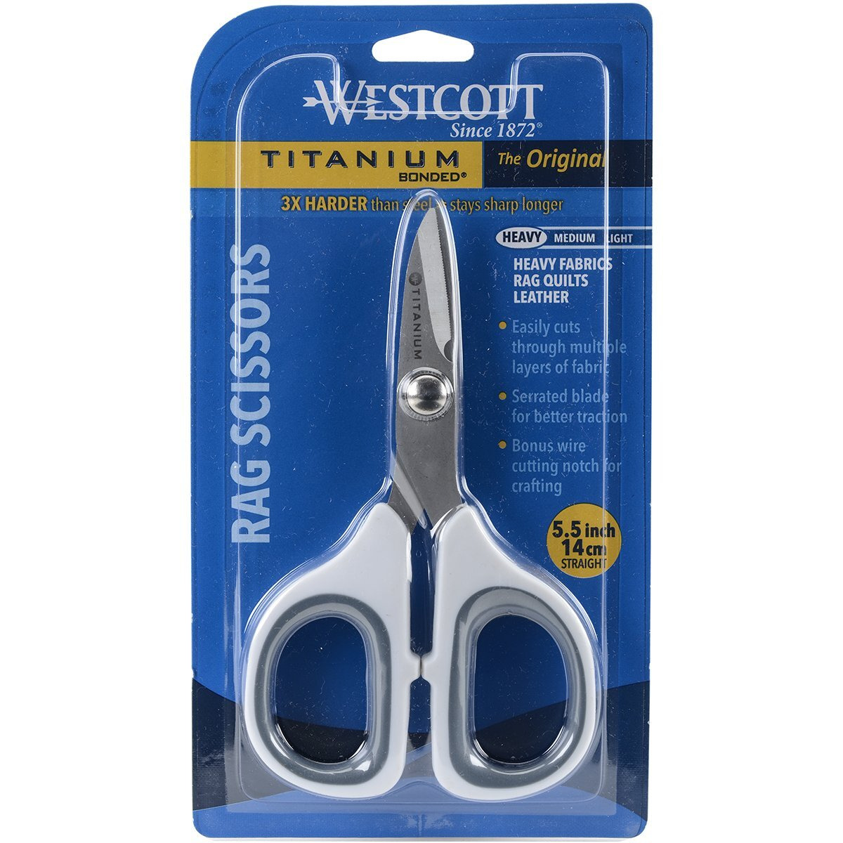 Westcott Rag Snips Crafting And Quilting Scissors (16108)