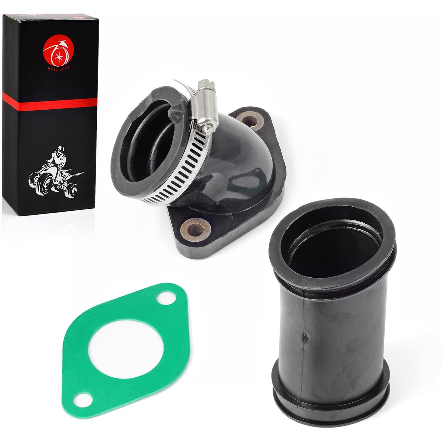 Rubber Airbox & Intake Manifold Boot For Arctic Cat 250 300 1998-2005 3402-533 0470-347