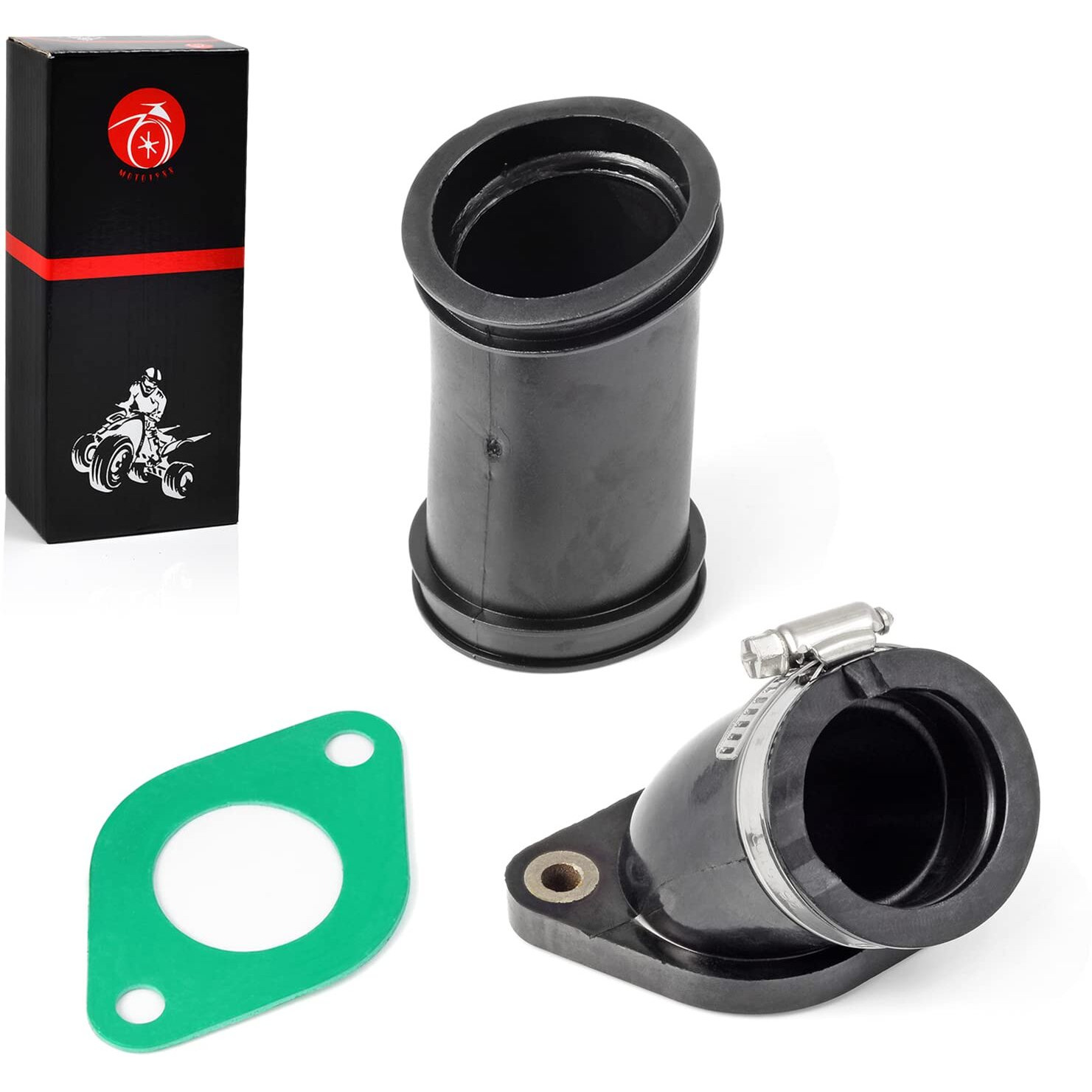 Rubber Airbox & Intake Manifold Boot For Arctic Cat 250 300 1998-2005 3402-533 0470-347