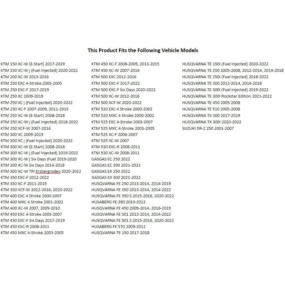 Tusk Motorcycle Enduro Lighting Kit With Taillight