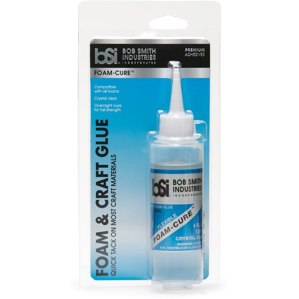 Bob Smith Industries Bsi-142 Clear Foam-Cure, Craft Glue, 4 Oz.