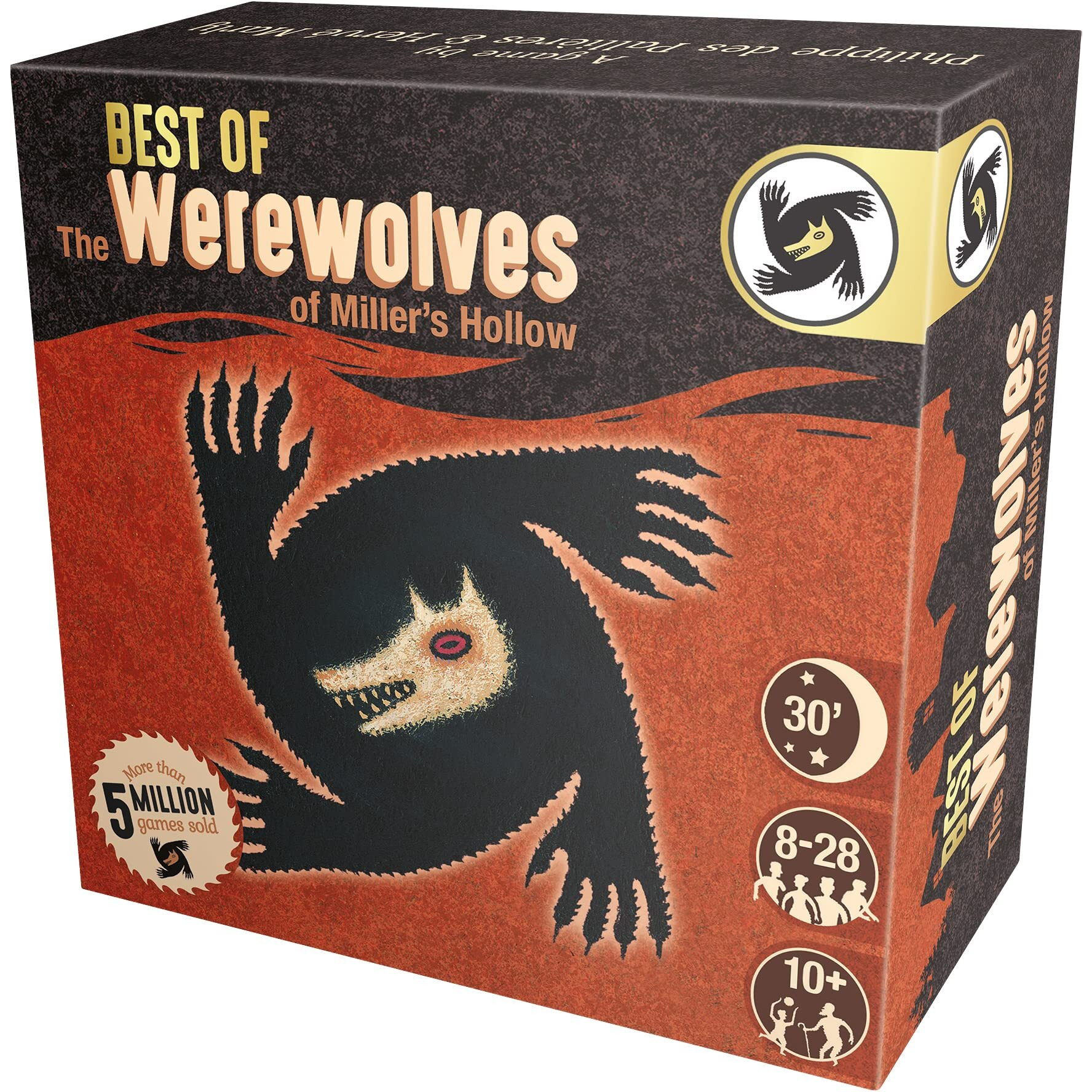 Zygomatic Best Of The Werewolves Of Miller's Hollow Party Game Box Set - Ultimate Character Collection Bluffing & Deduction Game For Kids And Adults, Ages 10+, 8-28 Players, 30 Min Playtime, Made