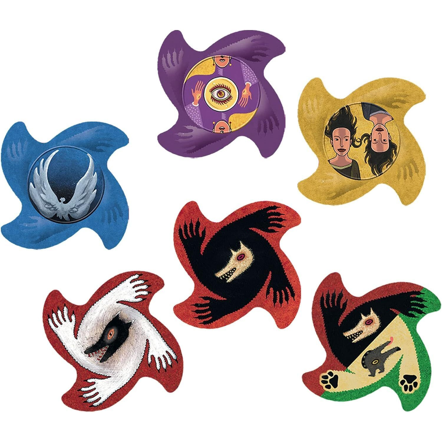 Zygomatic Best Of The Werewolves Of Miller's Hollow Party Game Box Set - Ultimate Character Collection Bluffing & Deduction Game For Kids And Adults, Ages 10+, 8-28 Players, 30 Min Playtime, Made