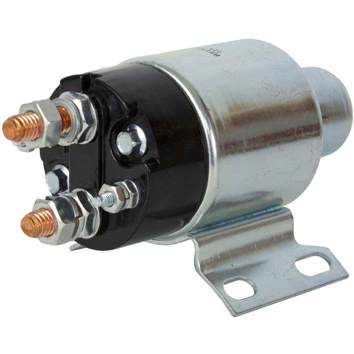 Rareelectrical New Starter Solenoid Compatible With Massey Ferguson Tractor Mf-1080 1085 1105 1130 1135 285 295
