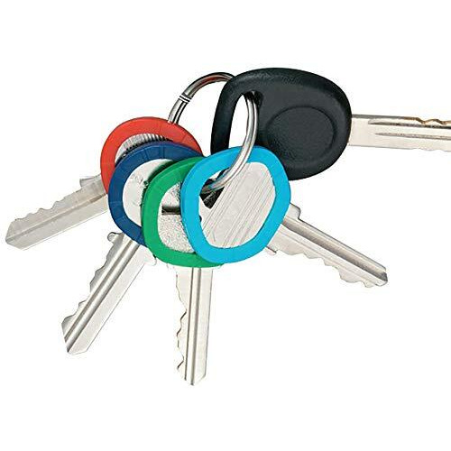 Lucky Line Key Identifiers, Medium, 200 Per Box, Assorted Colors (16700)