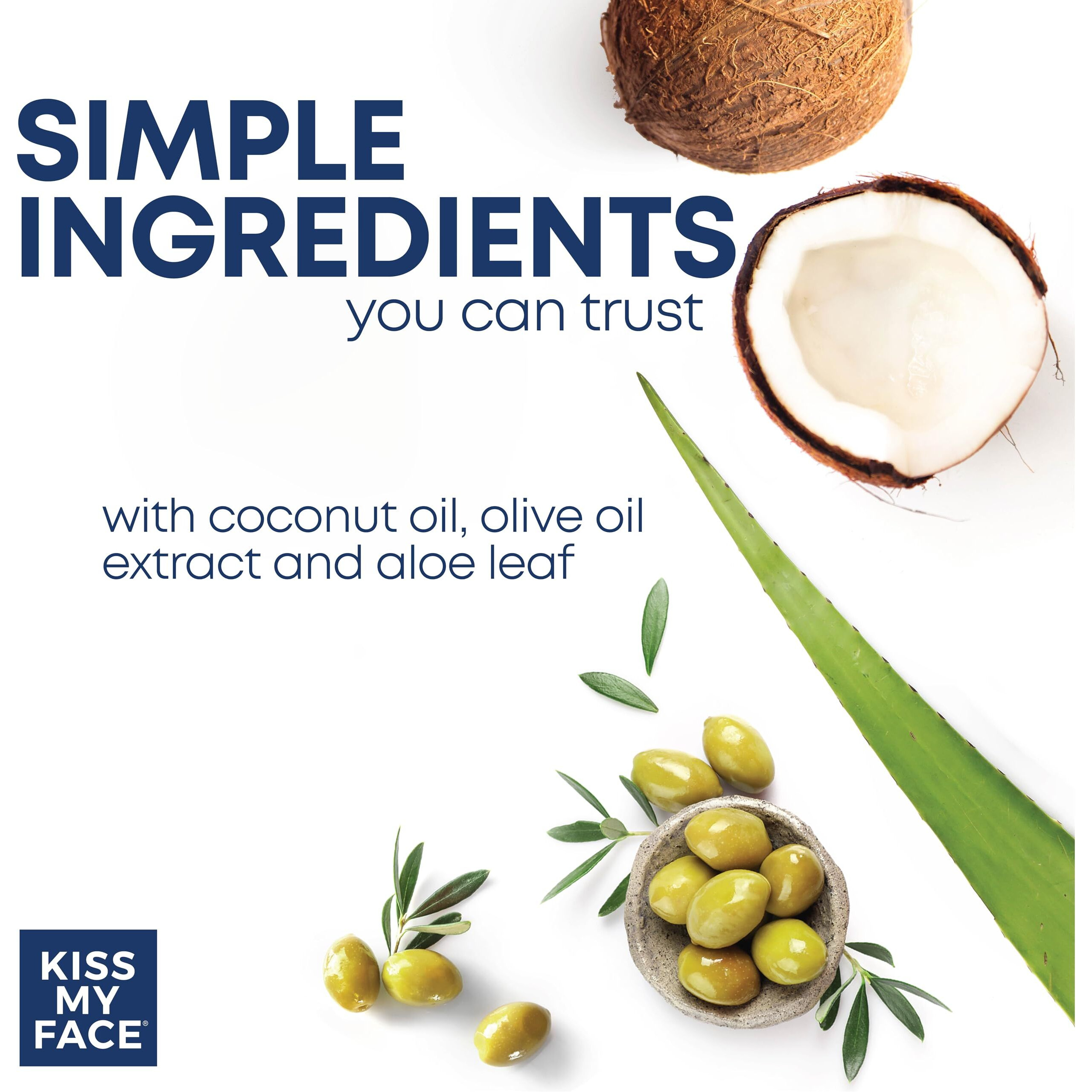 Kiss My Face 4-In-1 Moisture Shave, Cool Mint 11 Oz (Pack Of 3)