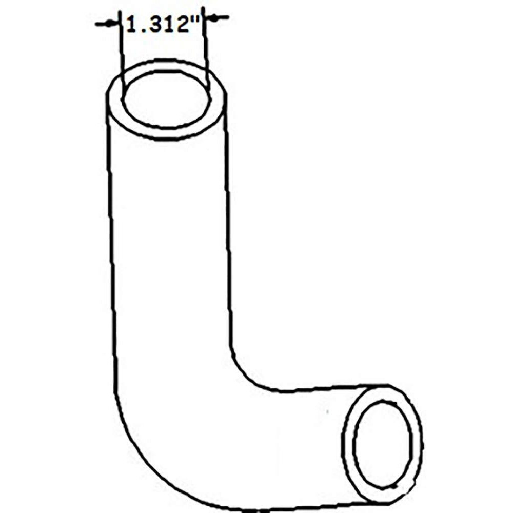 Radiator Hose Lower Part No A-15321-72850