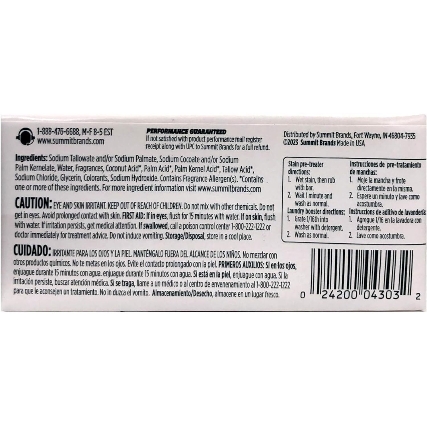 Fels Naptha Laundry Bar And Stain Remover, 5.5 Ounce - Pack Of 3