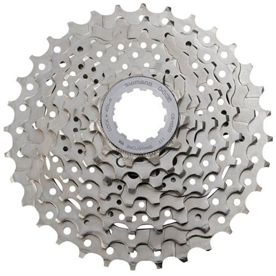 Shimano Cassette Sprocket, Cs-Hg50 8-S, Ni-Plated, 11-13-15-18-21