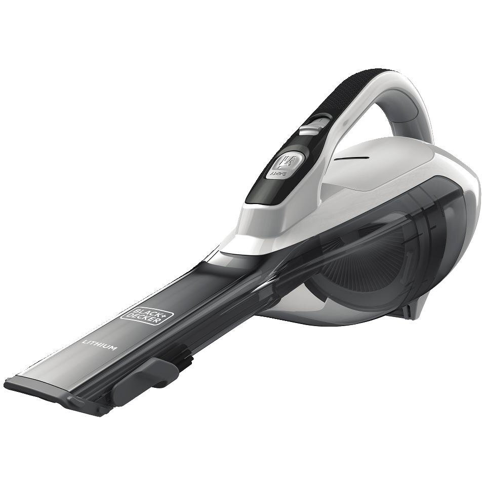Black+Decker Dustbuster Advancedclean Cordless Handheld Vacuum, Powder White (Hvla325J10)