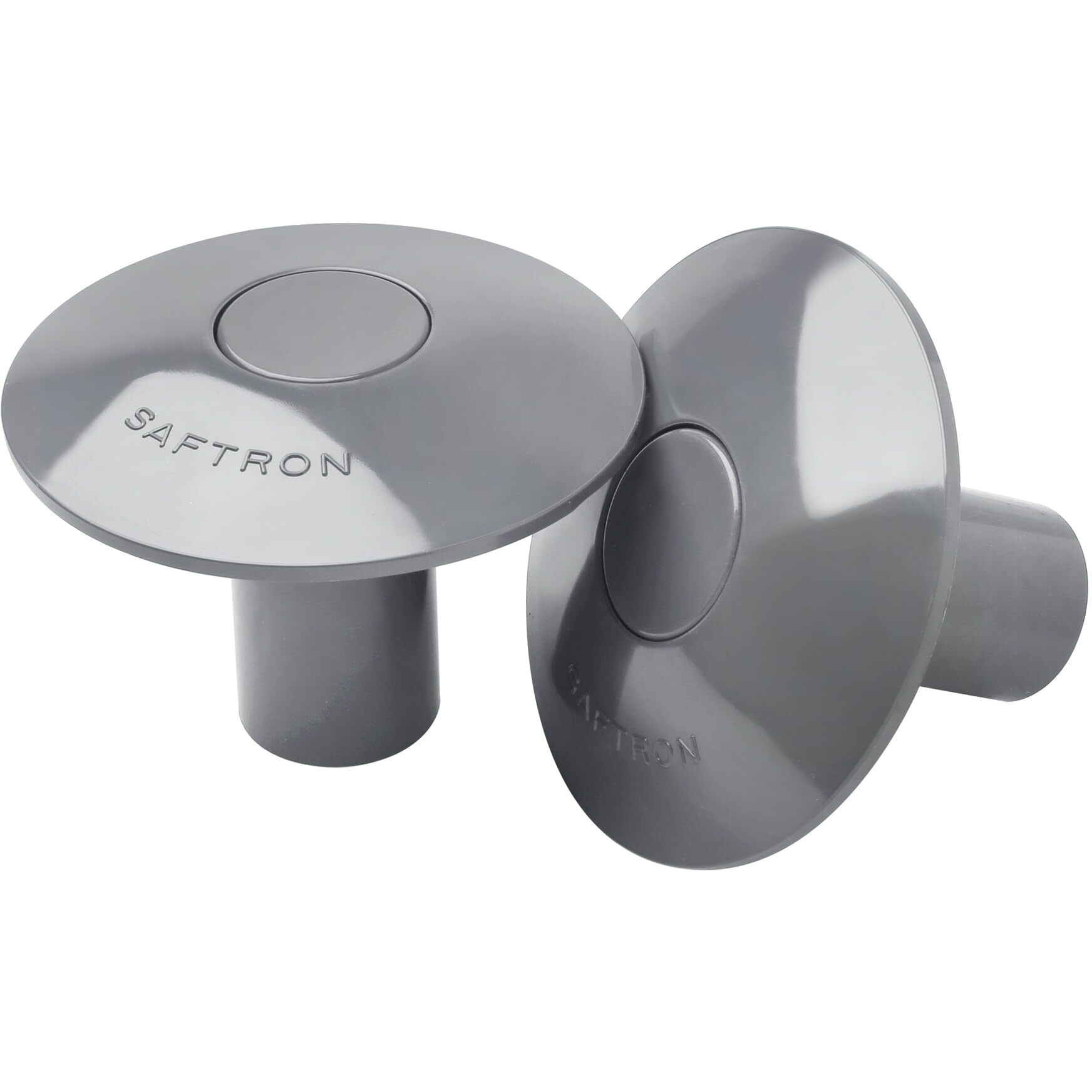 Covers For Pool Anchor Sockets (Set Of 2 Units). (Gray)