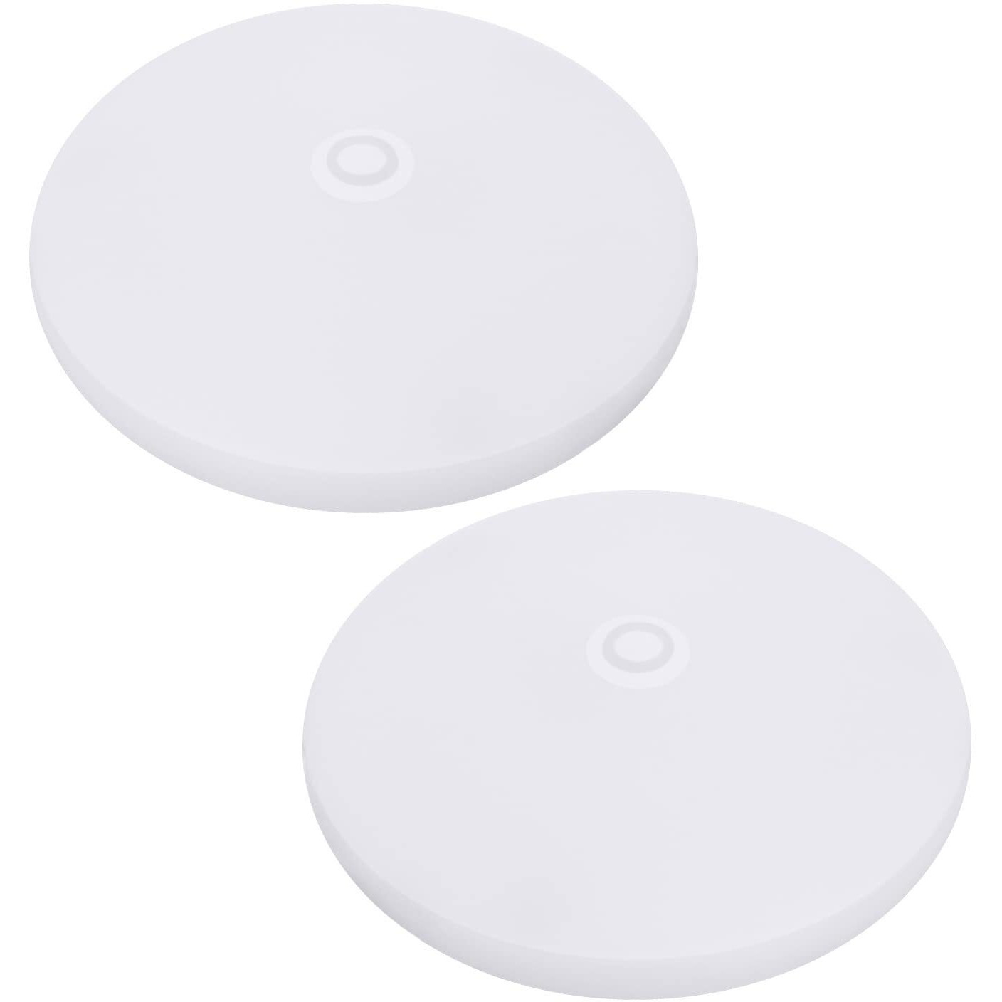 Facon 3-1/2'' Led Rv Puck Light With Switch, 2-Packs Slim Surface Mount Ceiling Dome Light, 12V Dc Interior Light For Rv Camper Trailer Motorhome, 4000K Cool White