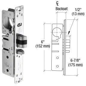Crl Adams Rite 31/32" Backset Deadlatch Lock- Left Handed