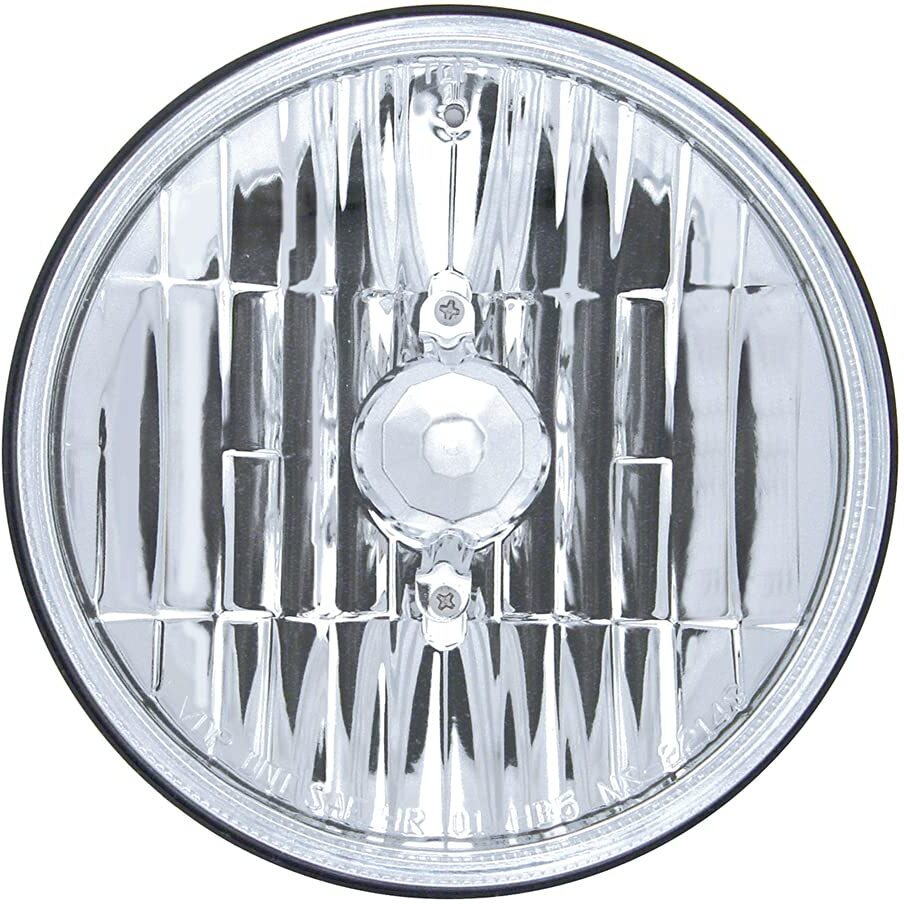 United Pacific 31386 Ultralit 5-3/4 Crystal Clear Glass Lens Headlight, Reinforced Reflector, Rugged Anti-Vibration, 12V, Dot/Sae, 9007 Bulb - 1 Unit
