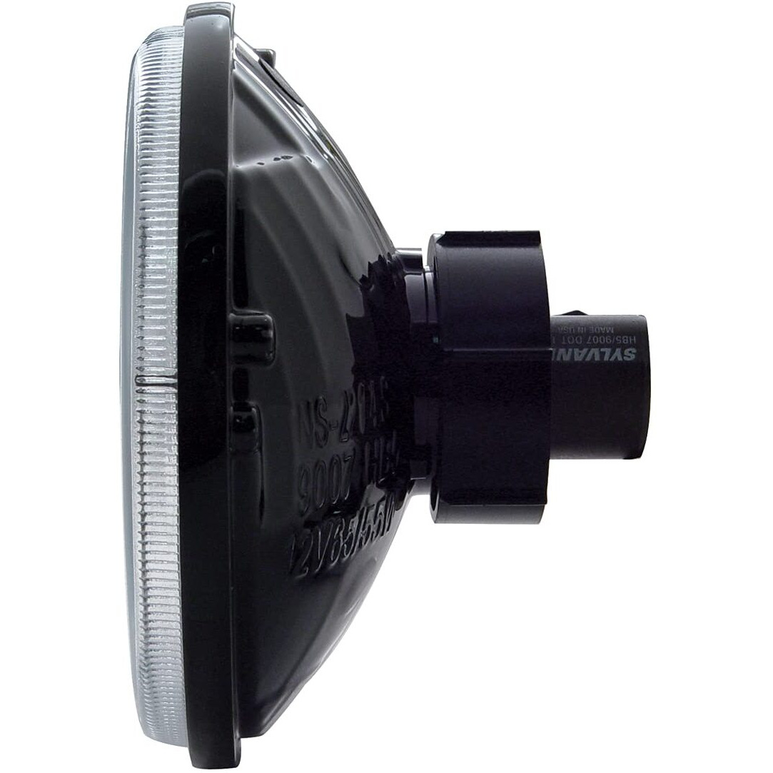 United Pacific 31386 Ultralit 5-3/4 Crystal Clear Glass Lens Headlight, Reinforced Reflector, Rugged Anti-Vibration, 12V, Dot/Sae, 9007 Bulb - 1 Unit