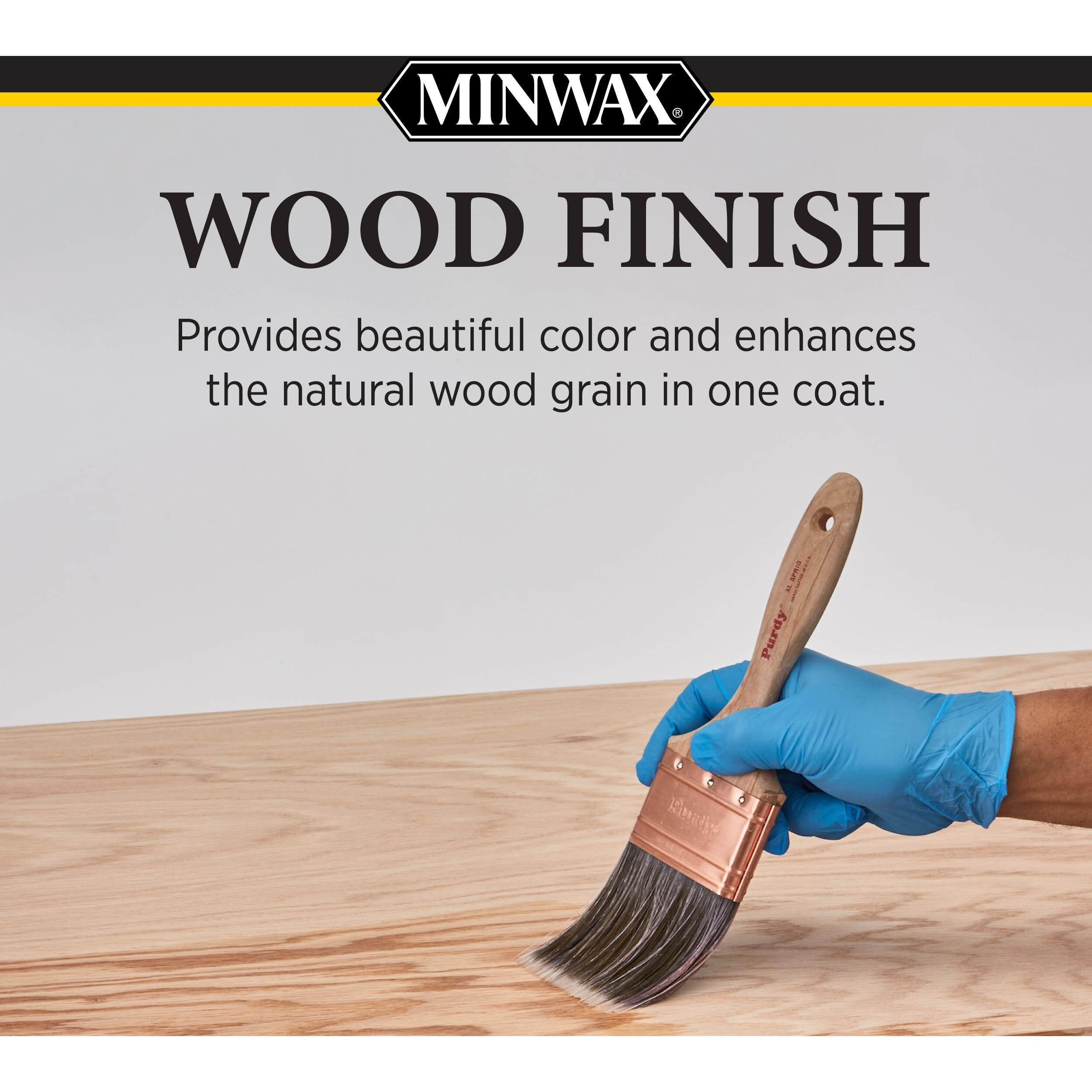 1/2 Pt Minwax 272 Honey Wood Finish Wood Finish