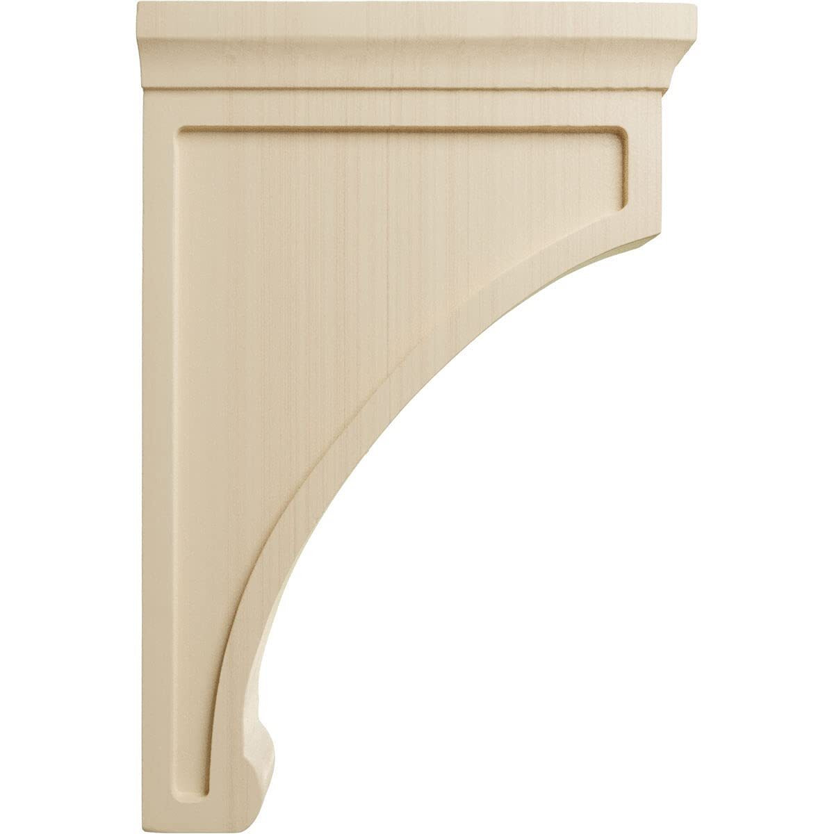 Ekena Millwork Bktw02X08X12Gorw Extra Large Gomez Wood Wood Brackets, 2 1/2&quotW X 8&quotD X 12&quotH , Rubberwood
