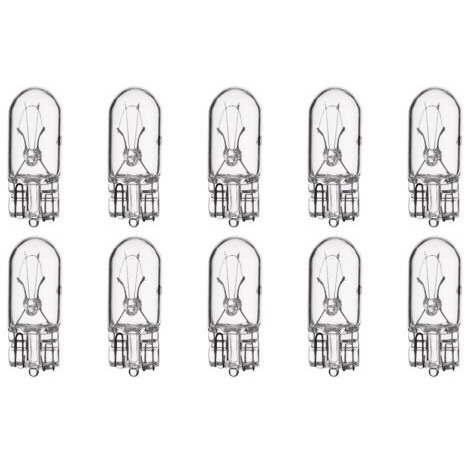 Cec Industries 2841 Bulbs, 24 V, 3 W, W2.1X9.5D Base, T-3.25 Shape (Box Of 10)