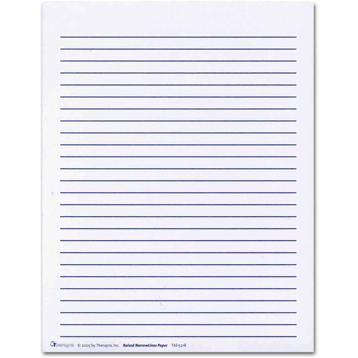 Raised Lines Paper - Narrow