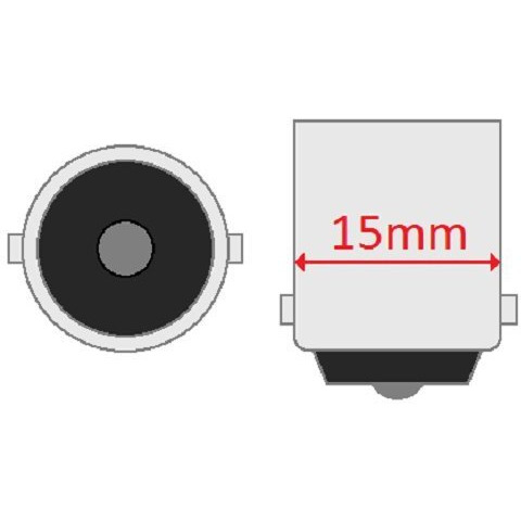 Cec Industries 5637 Bulbs, 24 V, 10 W, Ba15S Base, T-6 Shape (Box Of 10)