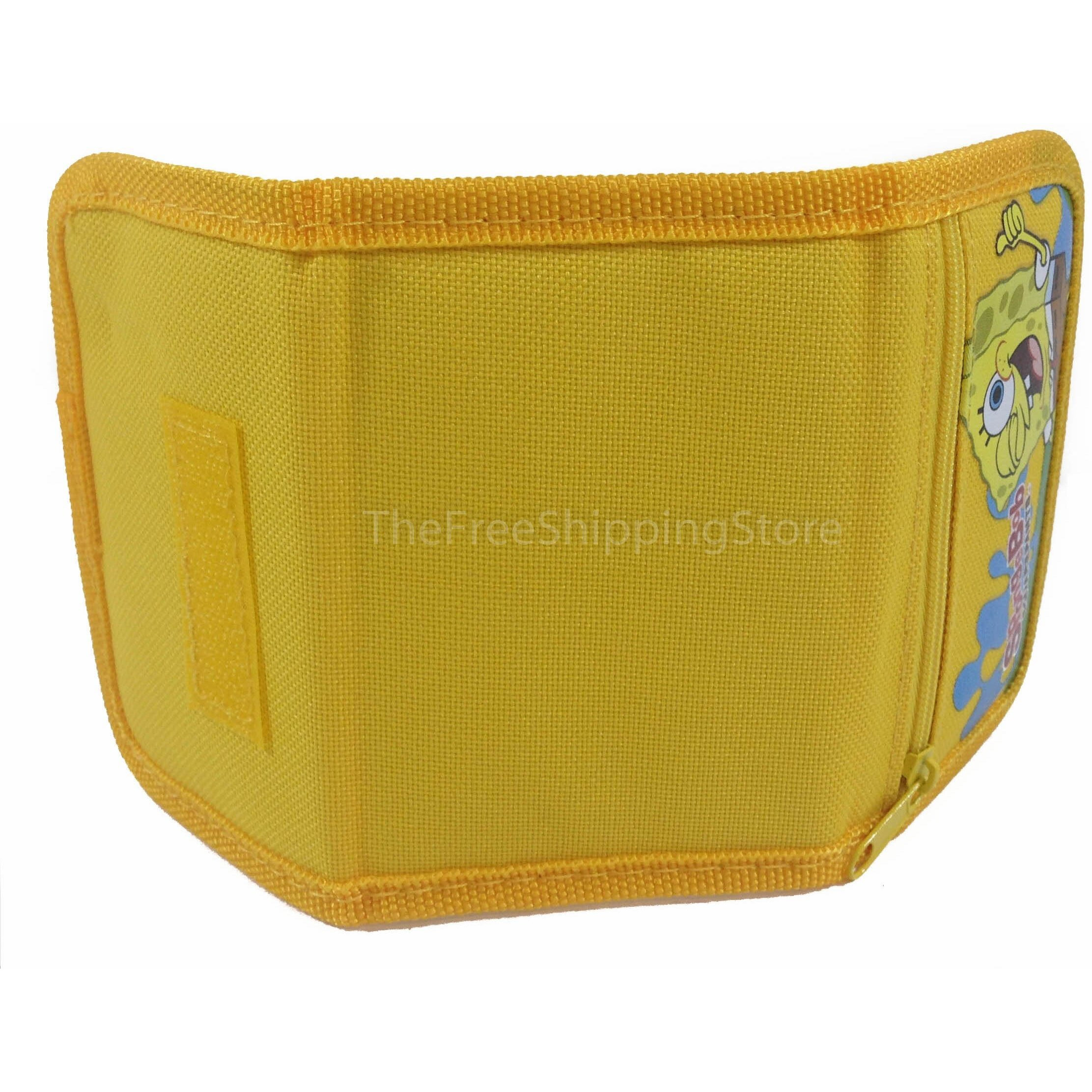 Spongebob Squar Pants Yellow Tri-Fold Wallet