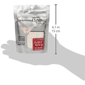 Rokz Winter Cocktail Sugars - Drink Rimmers In Peppermint, Chocolate & Caramel Vanilla, 3 Pk