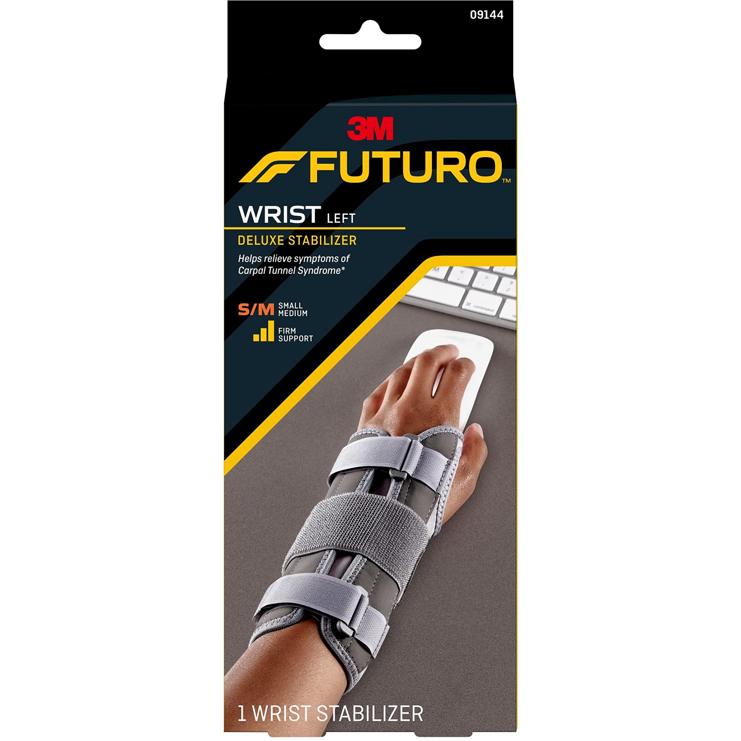 Futuro Deluxe Wrist Stabilizer Left Hand, S/M