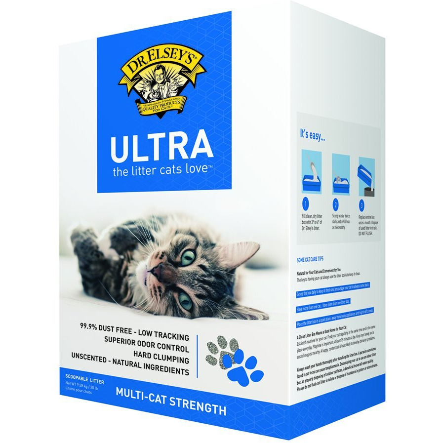 Dr. Elsey's Precious Cat Ultra Premium Cat Litter, 20-Pound