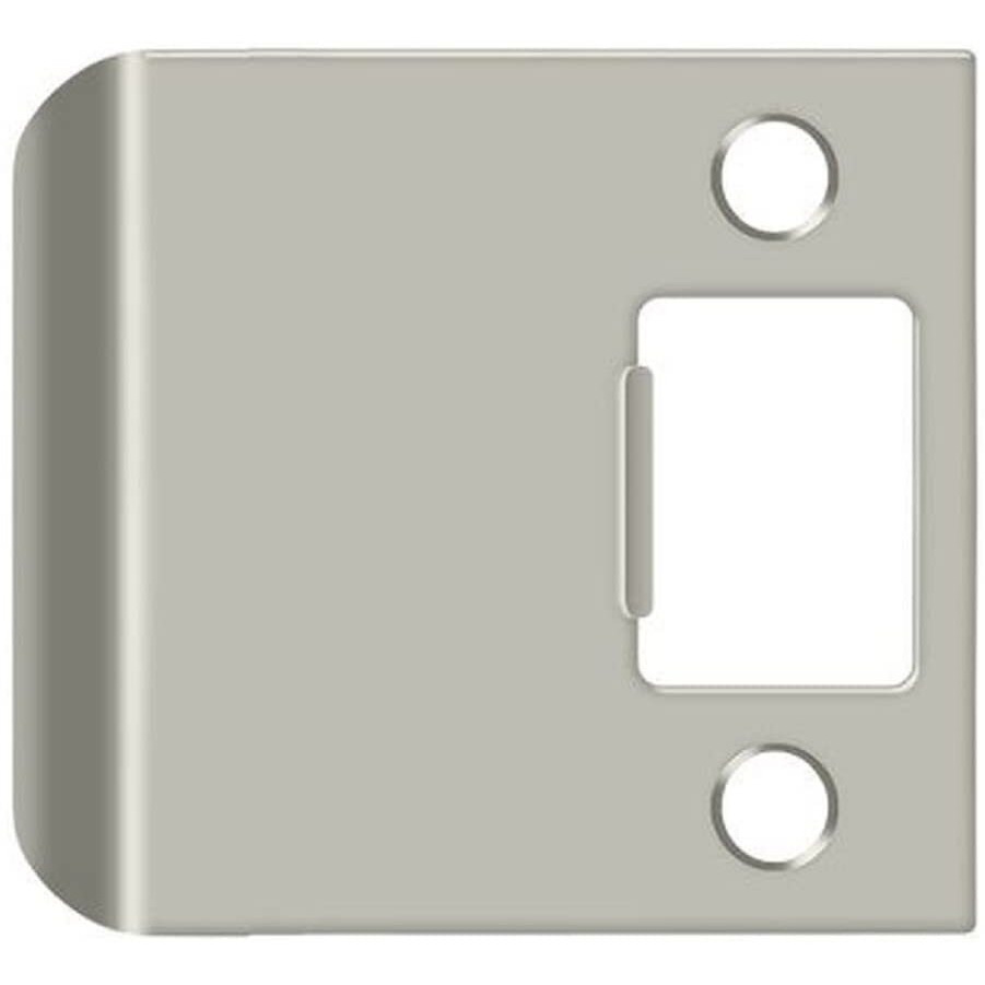 Deltana Spe250U15 2-1/2" X 2-1/4" Extended Lip Strike Plate, Satin Nickel