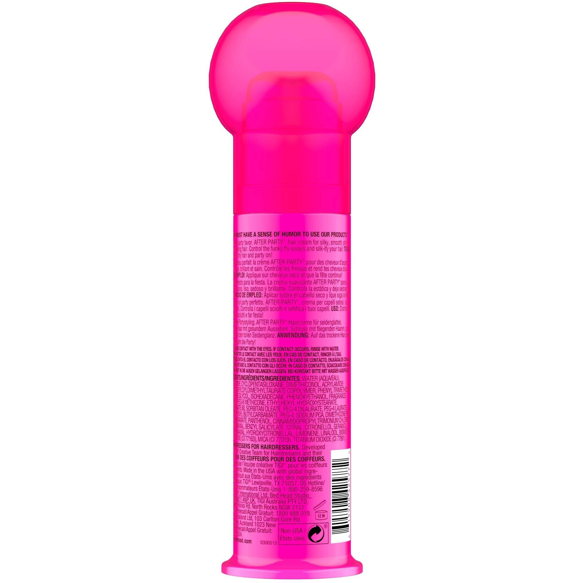 Tigi Bedhead After Party Smoothing Cream, 3.4 Oz, 2 Pk