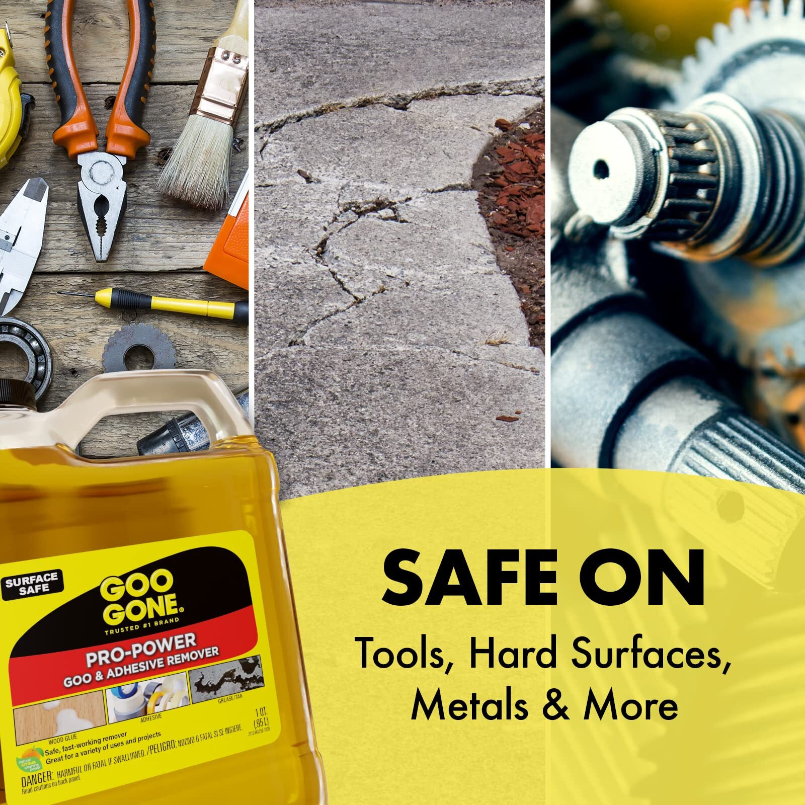 Goo Gone Pro-Power - Professional Strength Adhesive Remover - 32 Fl. Oz. Jug