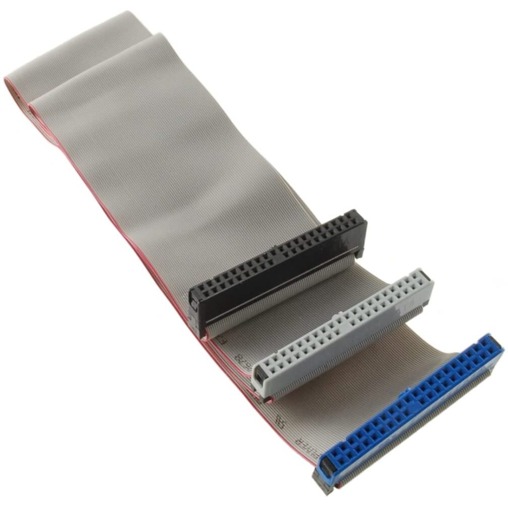 24" 40-Pin 80-Wire Ultra Ata 2-Drive Ribbon Cable, Manhattan 332781
