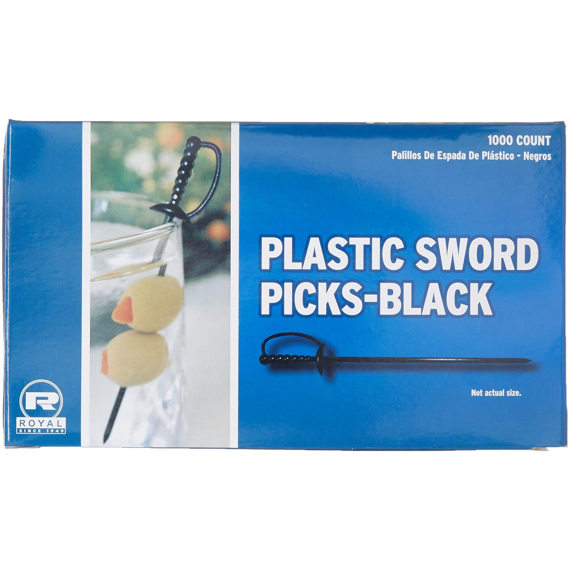 Black Sword 3" Picks 1000 Per Box