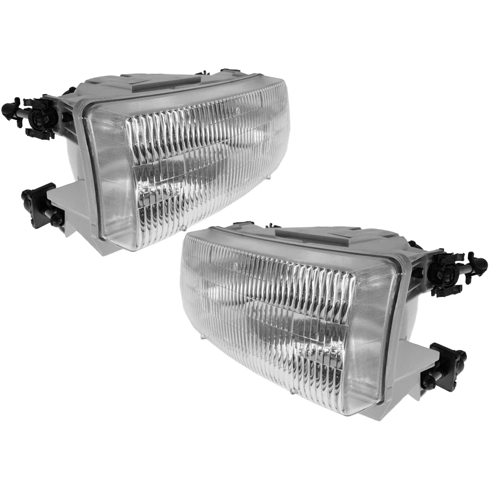 95 96 97 98 99 00 01 Ford Explorer Headlight Headlamp Composite Halogen Front Head Light Lamp Set Pair Left Driver And Right Passenger Side