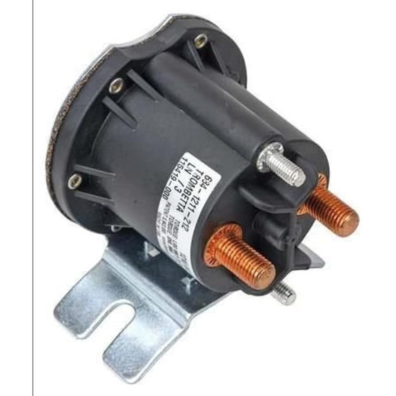 Rareelectrical New Trombetta 12 Volt 4 Terminal Solenoid Compatible With 150 Amp Intermittent Duty 684-1211-212 684-1211-212