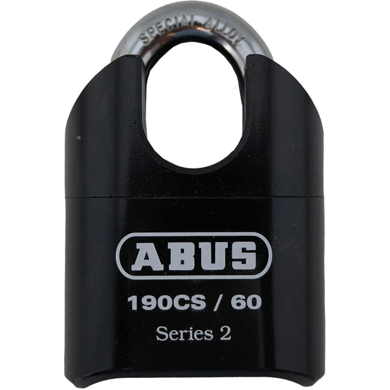 Abus 190Cs/60 High Security Solid Steel Combination Padlock, Closed Shackle