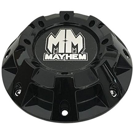 Mayhem Wheels C108100B 81492090F-1 Gloss Black Center Cap