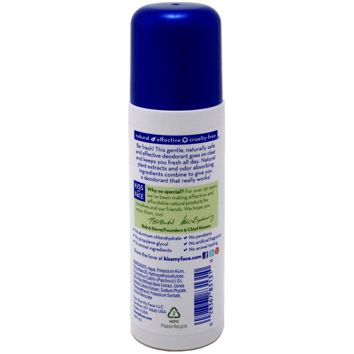 Kiss My Face Deod Rllon Rock Patch