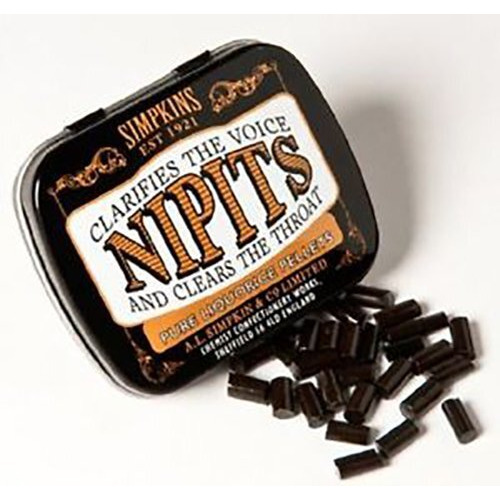 Simpkins Nipits Liquorice Pellets Original 11 G (6 Pack)