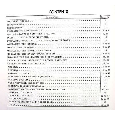 Farmall Diesel 460 560 Tractor Operators Owners Manual International Ihc Ih