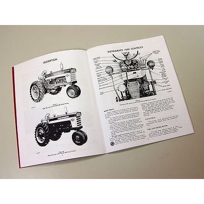 Farmall Diesel 460 560 Tractor Operators Owners Manual International Ihc Ih