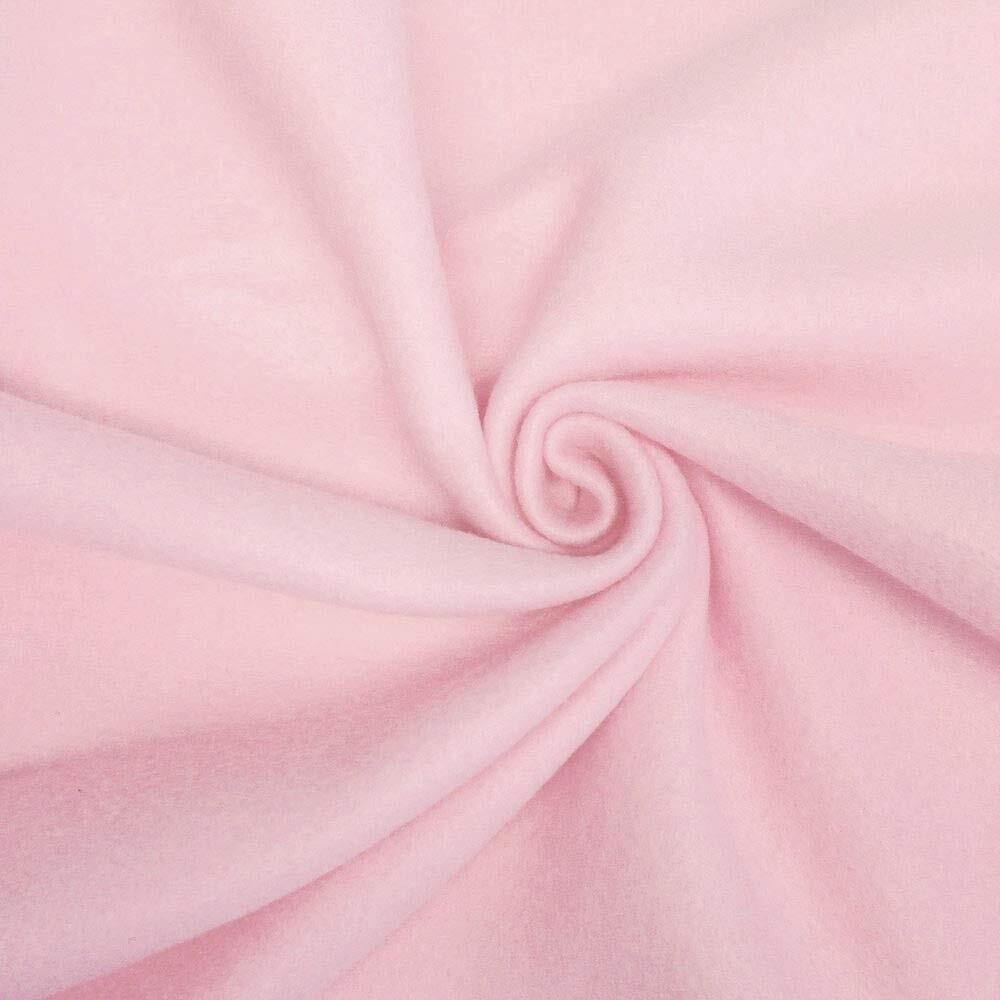 American Baby Company Fleece Blanket With Silk-Like Satin Trim, Soft, Warm & Cozy, Pink, 30" X 40" For Boys And Girls, Perfect For Baby Carrier, Stroller, Travel And Gifting