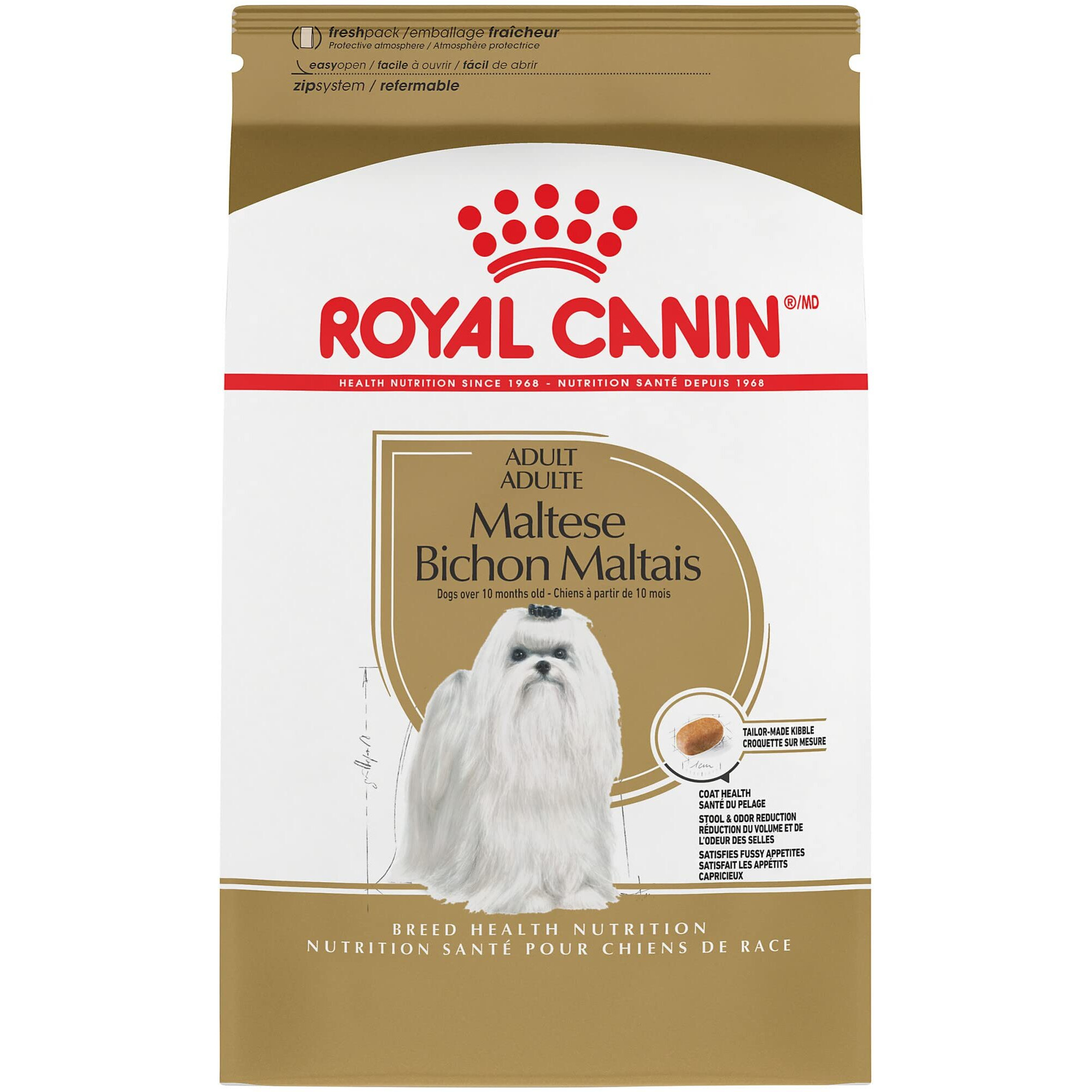 Royal Canin Maltese Adult Dry Dog Food, 2.5 Lb Bag