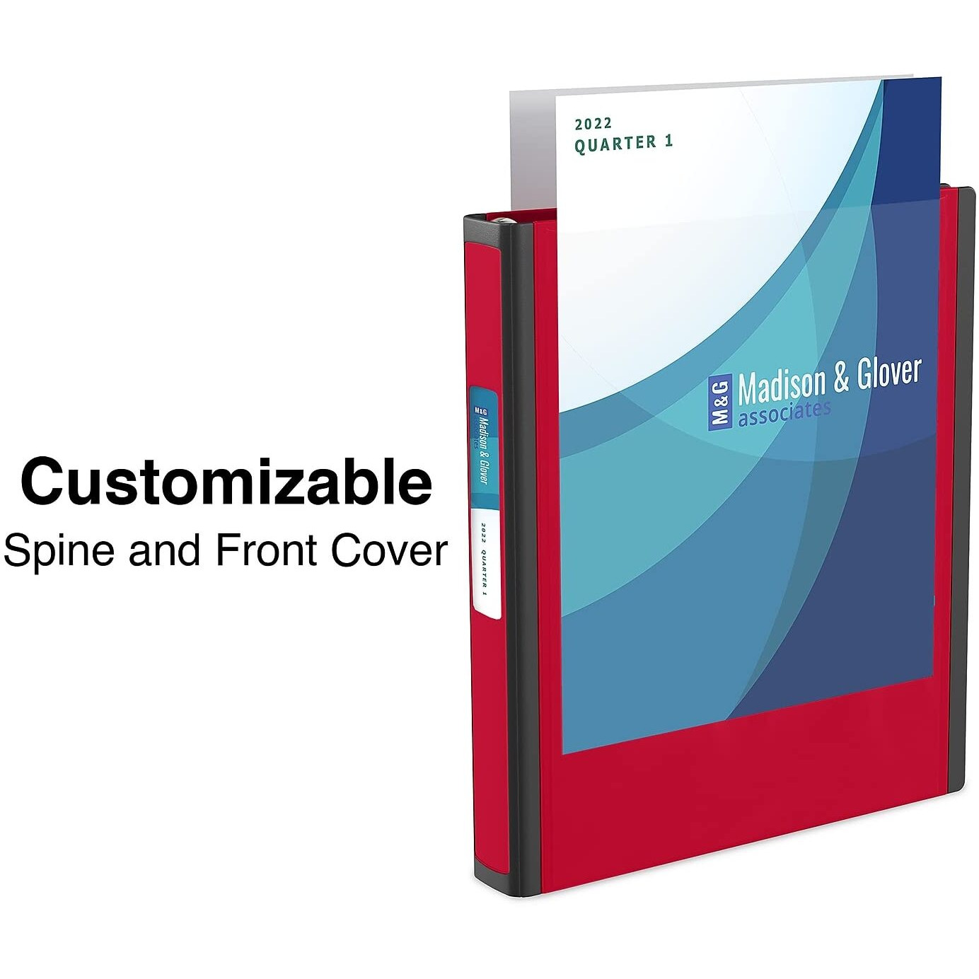 Staples 18370 Binders, Red