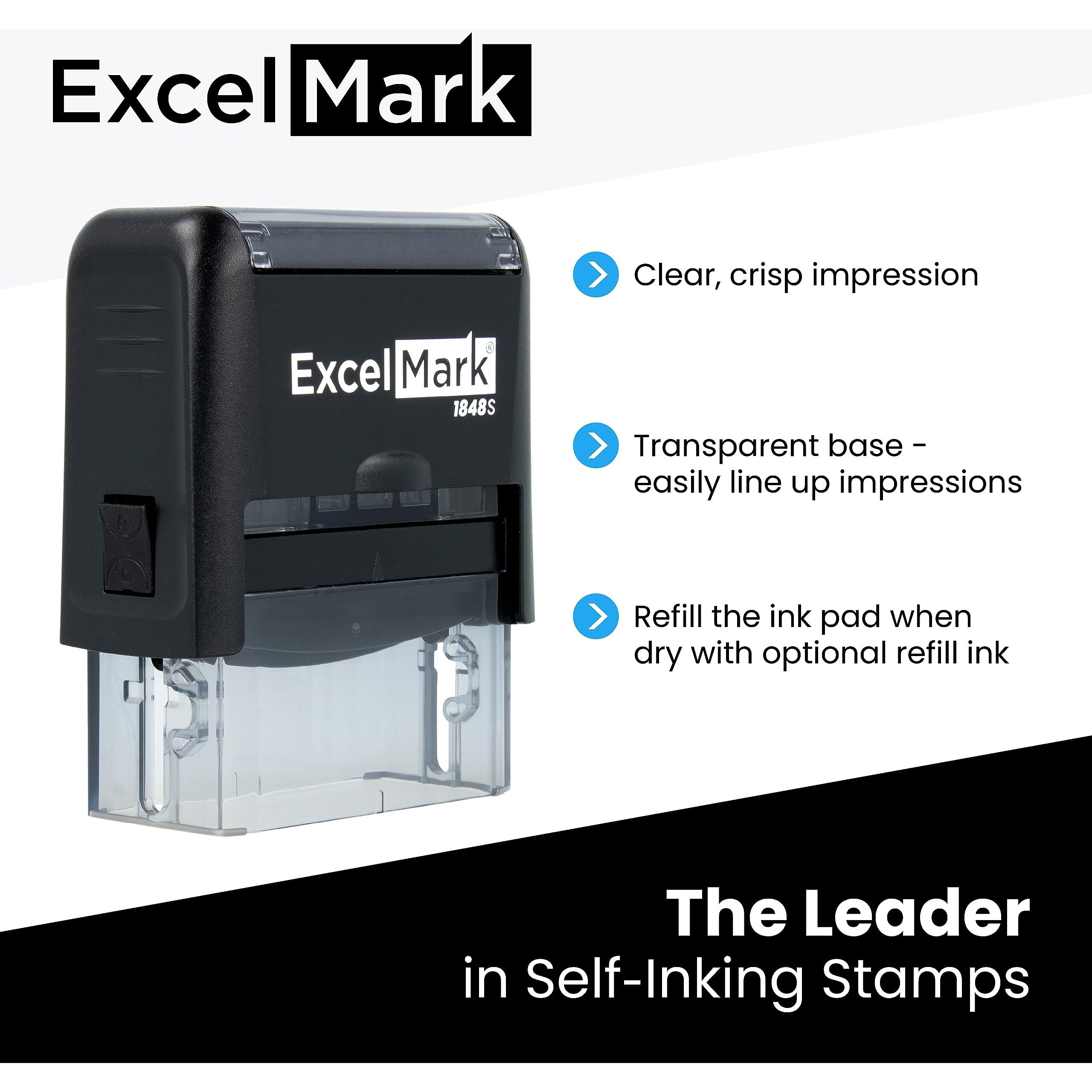 Final Notice Final Statement - Self Inking Bill Collection Stamp In Red Ink