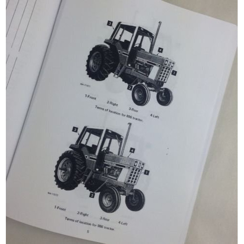 186 Tractors Operators Owners Manual Y