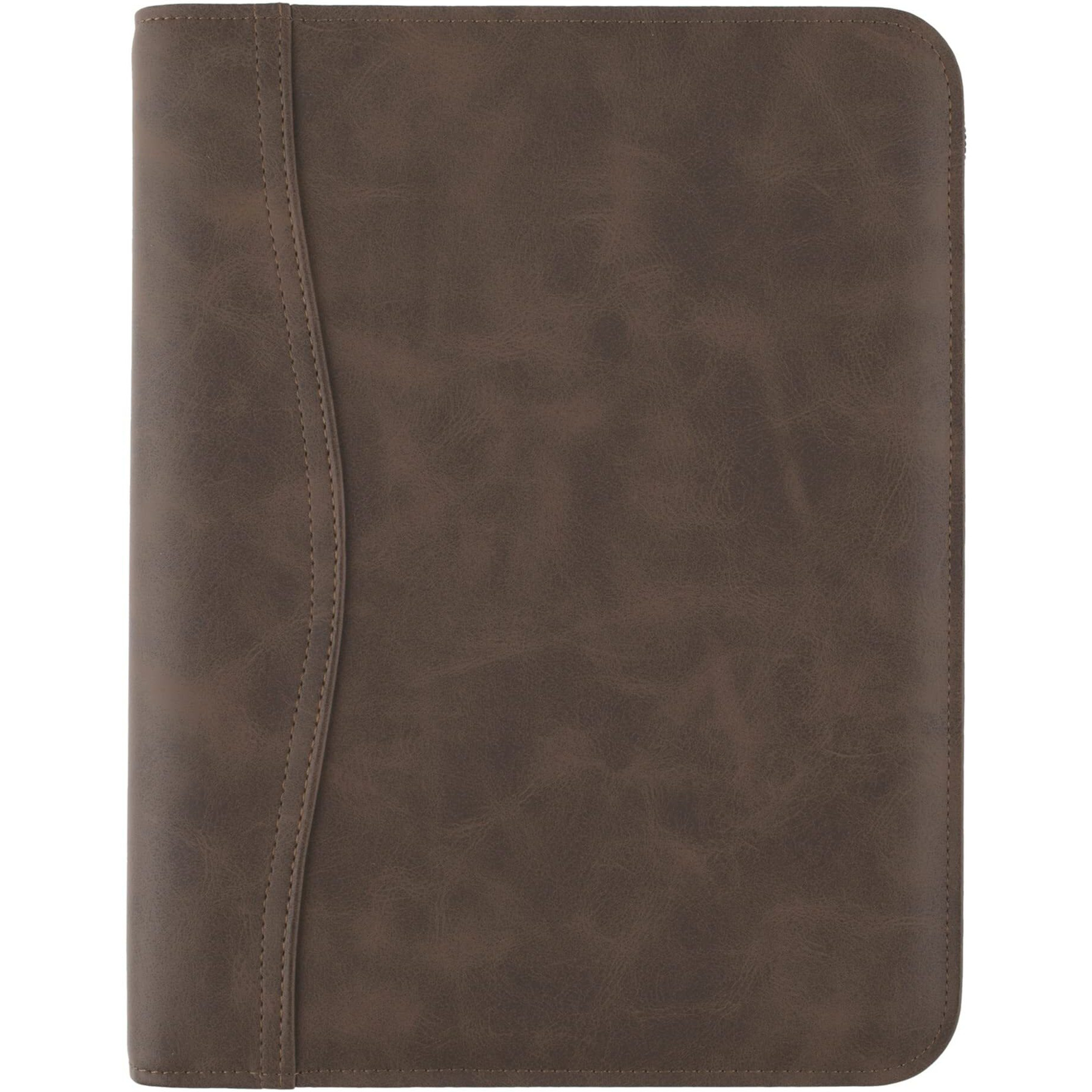 At-A-Glance Simulated Leather Undated Starter Set, 43184 Day-Timer, Desk Size, Distressed Brown (031-0140-04)