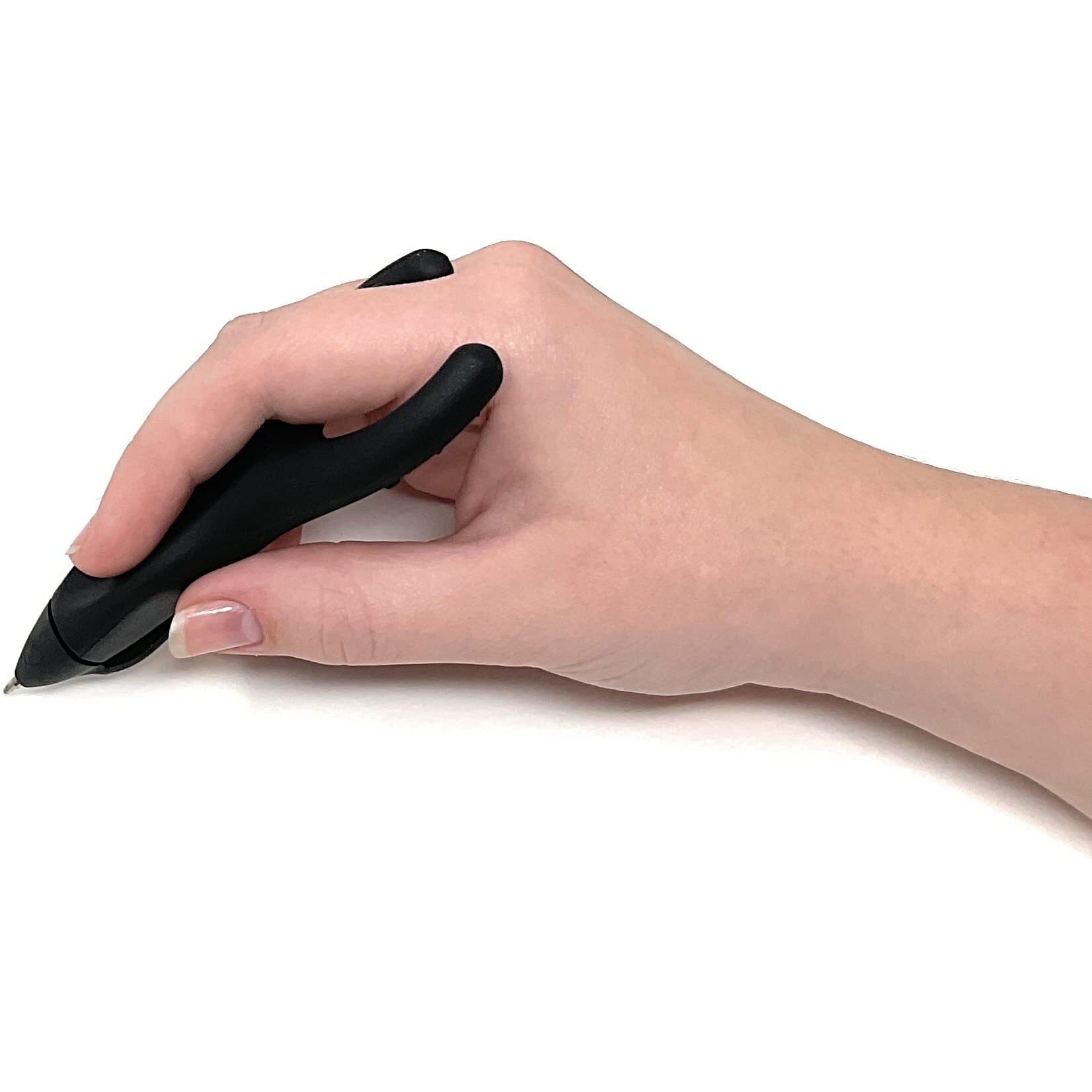 Penagain Ergosof, Ballpoint Pen, Black Pen With 2 Black Refills, 1 Blue Zebra Refill