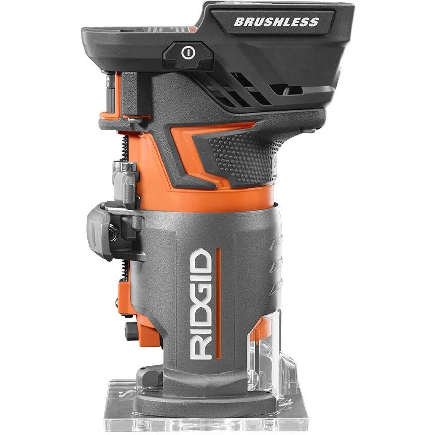 18-Volt Octane Cordless Brushless Compact Fixed Base Router With 1/4 In. Bit, Round And Square Bases, And Collet Wrench